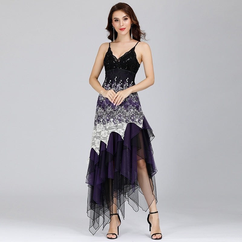Shiny Rhinestones Sundress