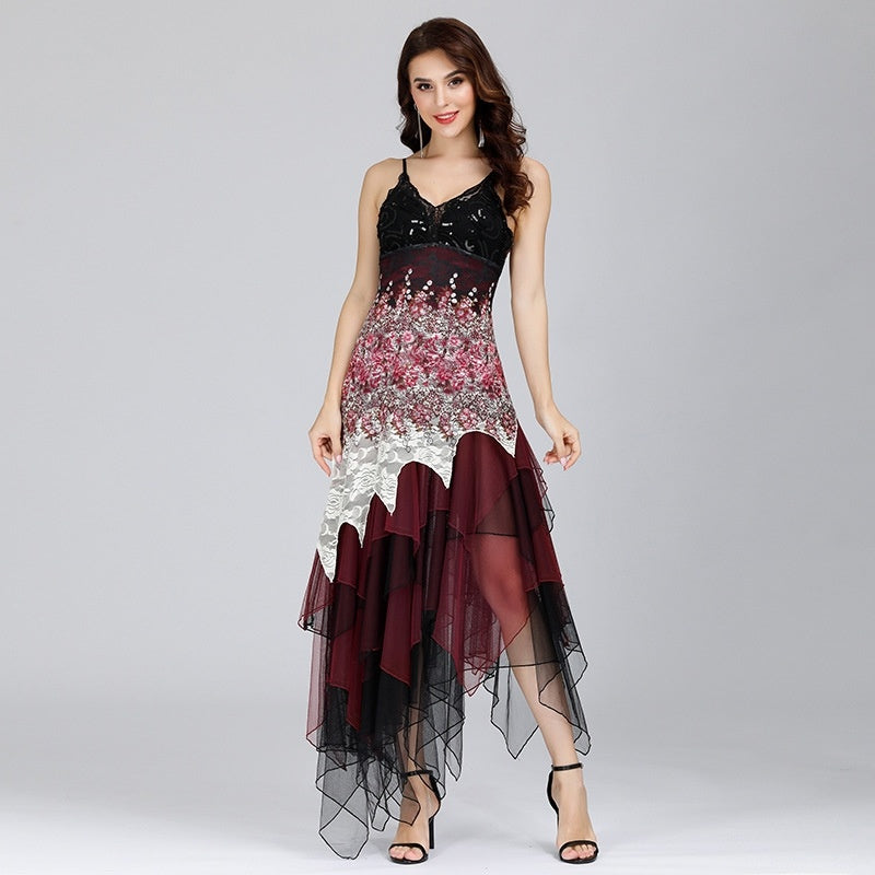 Shiny Rhinestones Sundress