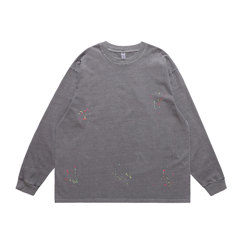 Men's Color Speckled Long Sleeve