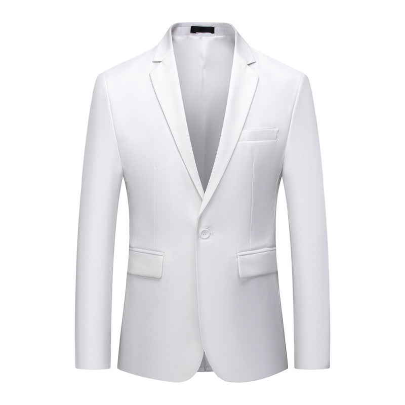 Men's One-Button Slim-Fit blazer