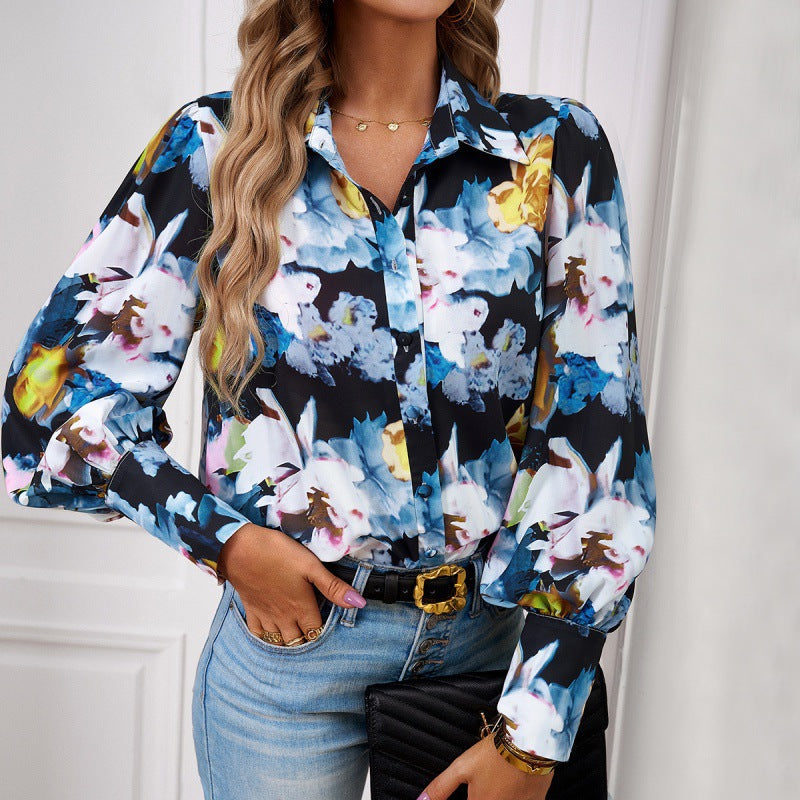 Printed Women's Long-Sleeve Shirts