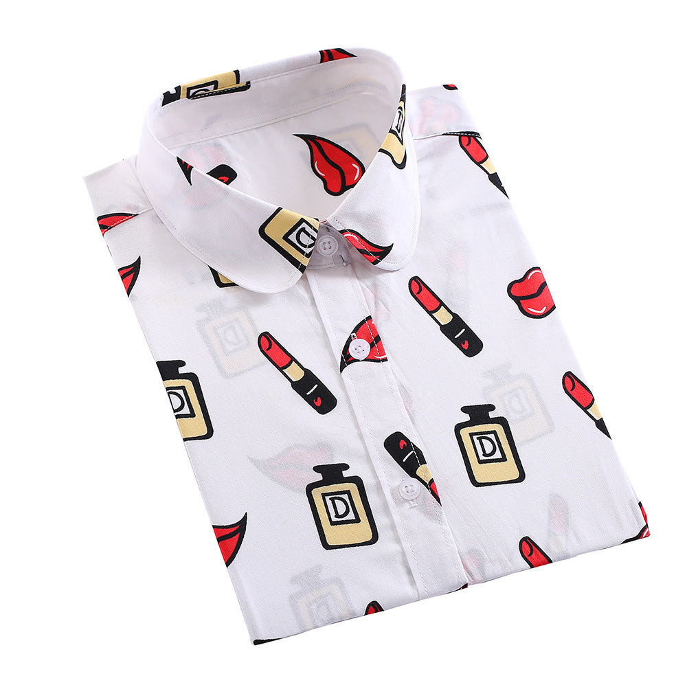 Tops Long Sleeve Cotton Women's Bottoming Shirt