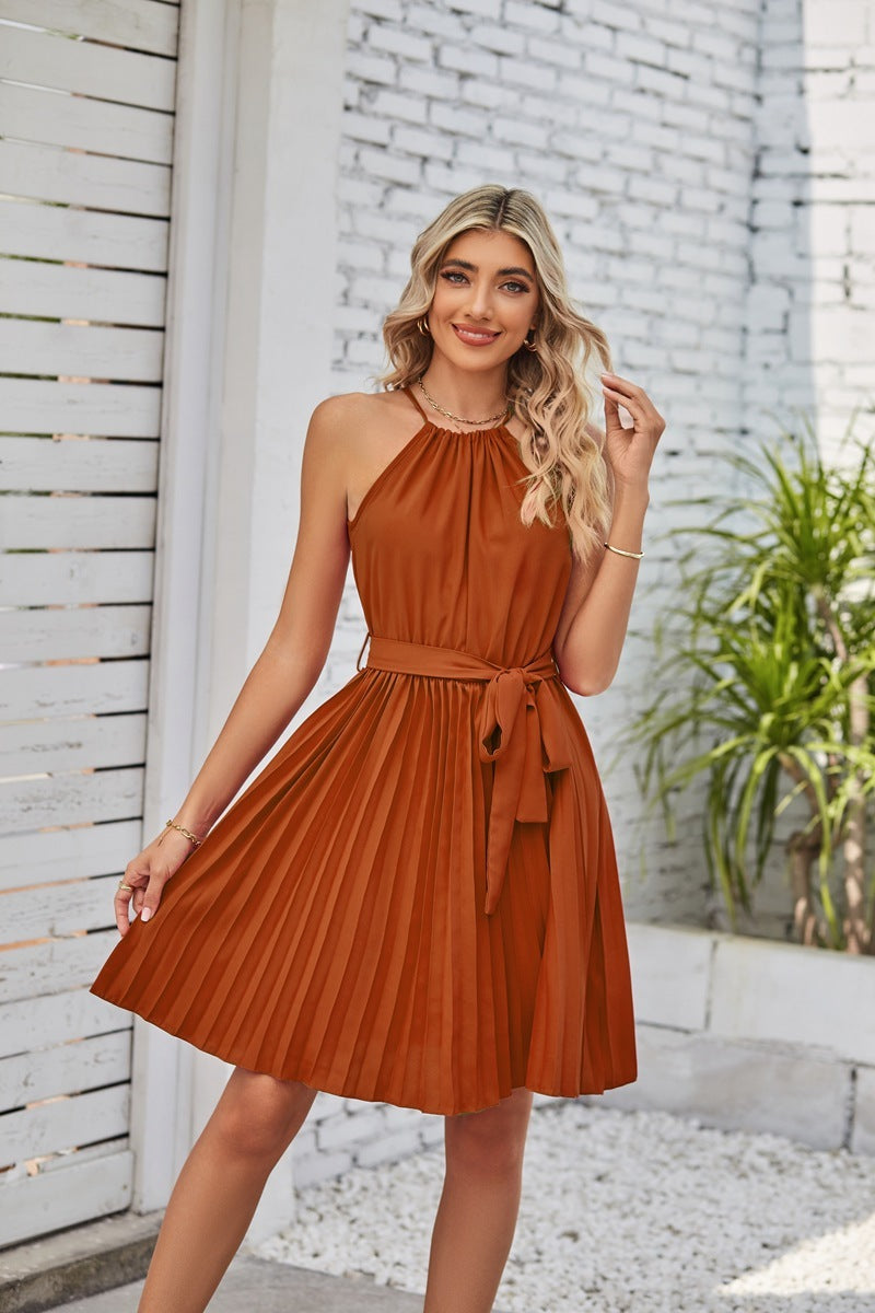 Halter Strapless Sundress For Women