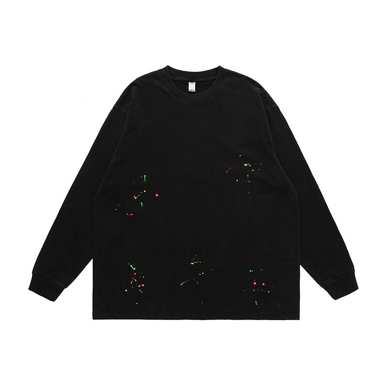 Men's Color Speckled Long Sleeve