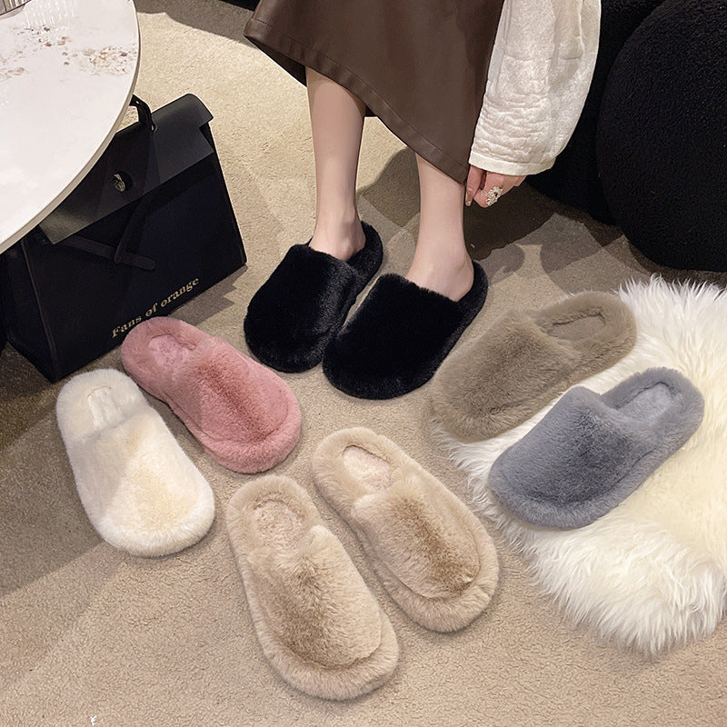 Women Warm Winter Indoor Slippers