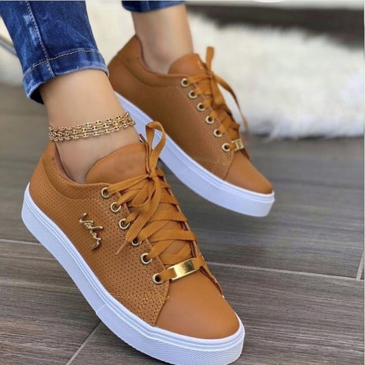 Women Breathable Flat Sneakers