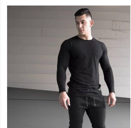 New Summer Fitness Breathable Long Sleeve T-shirt