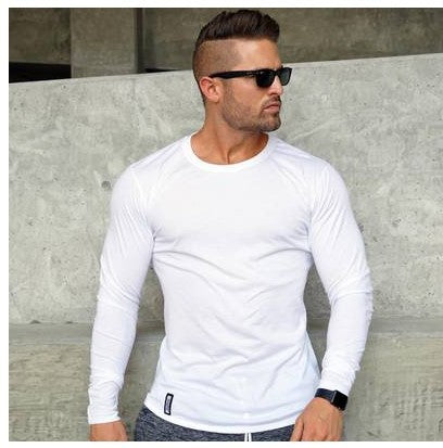 New Summer Fitness Breathable Long Sleeve T-shirt