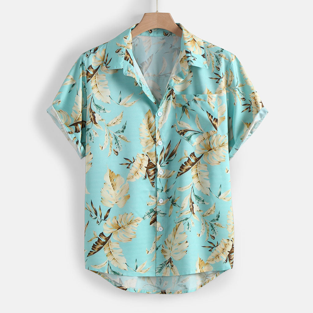 Floral Design Summer Beach T-Shirt