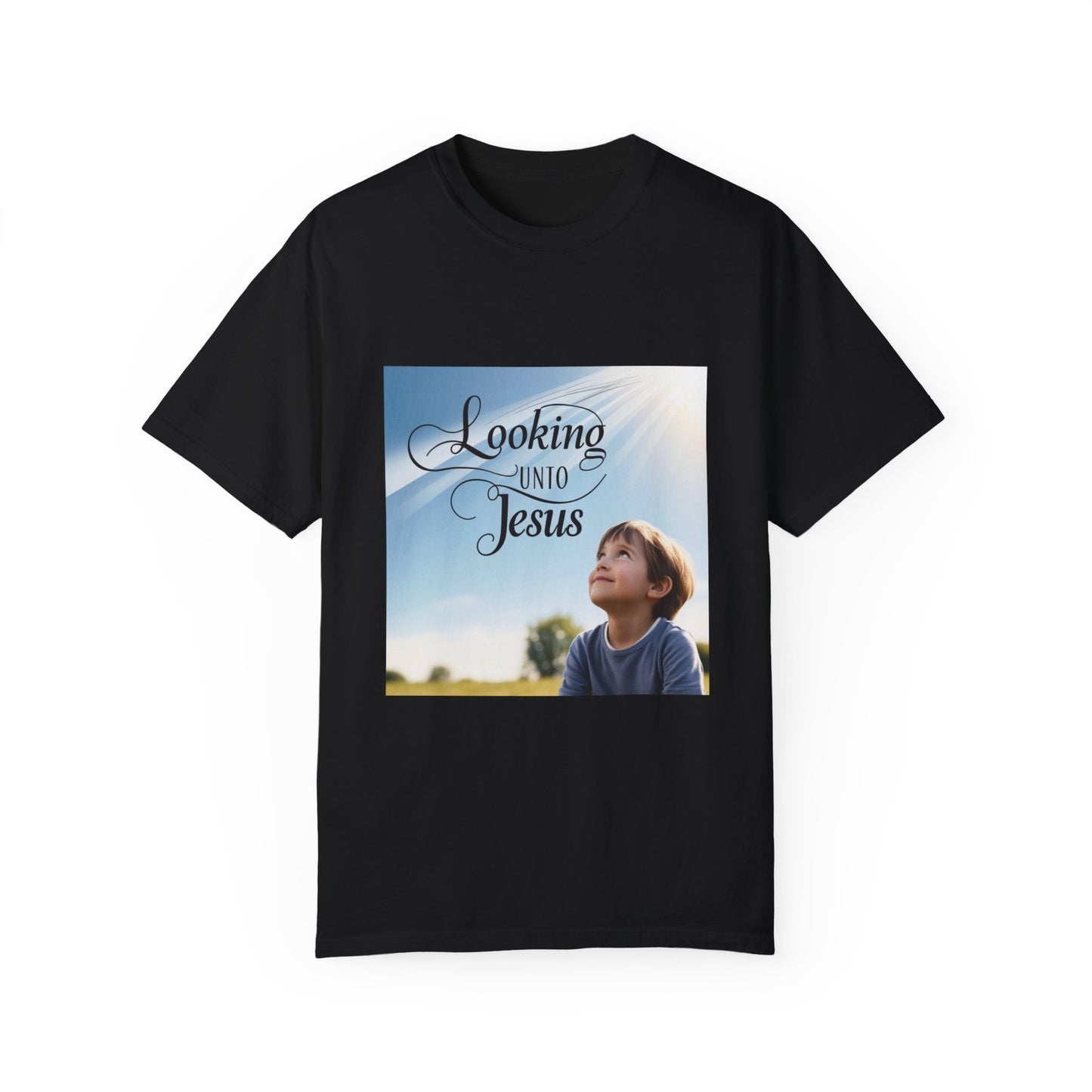 Looking Unto Jesus Unisex T-shirt