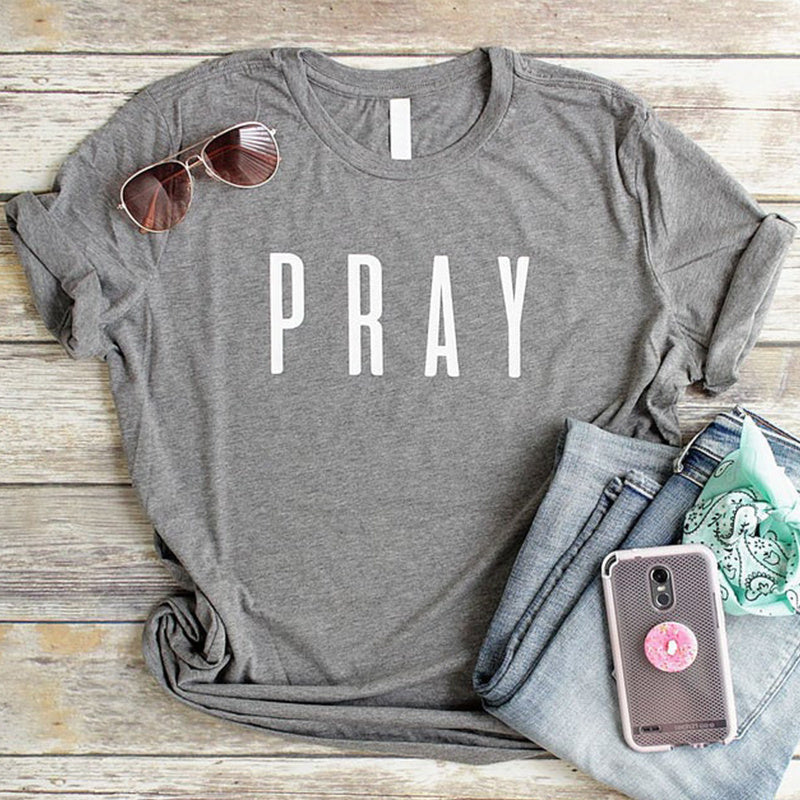 Pray Christian Women T-Shirt