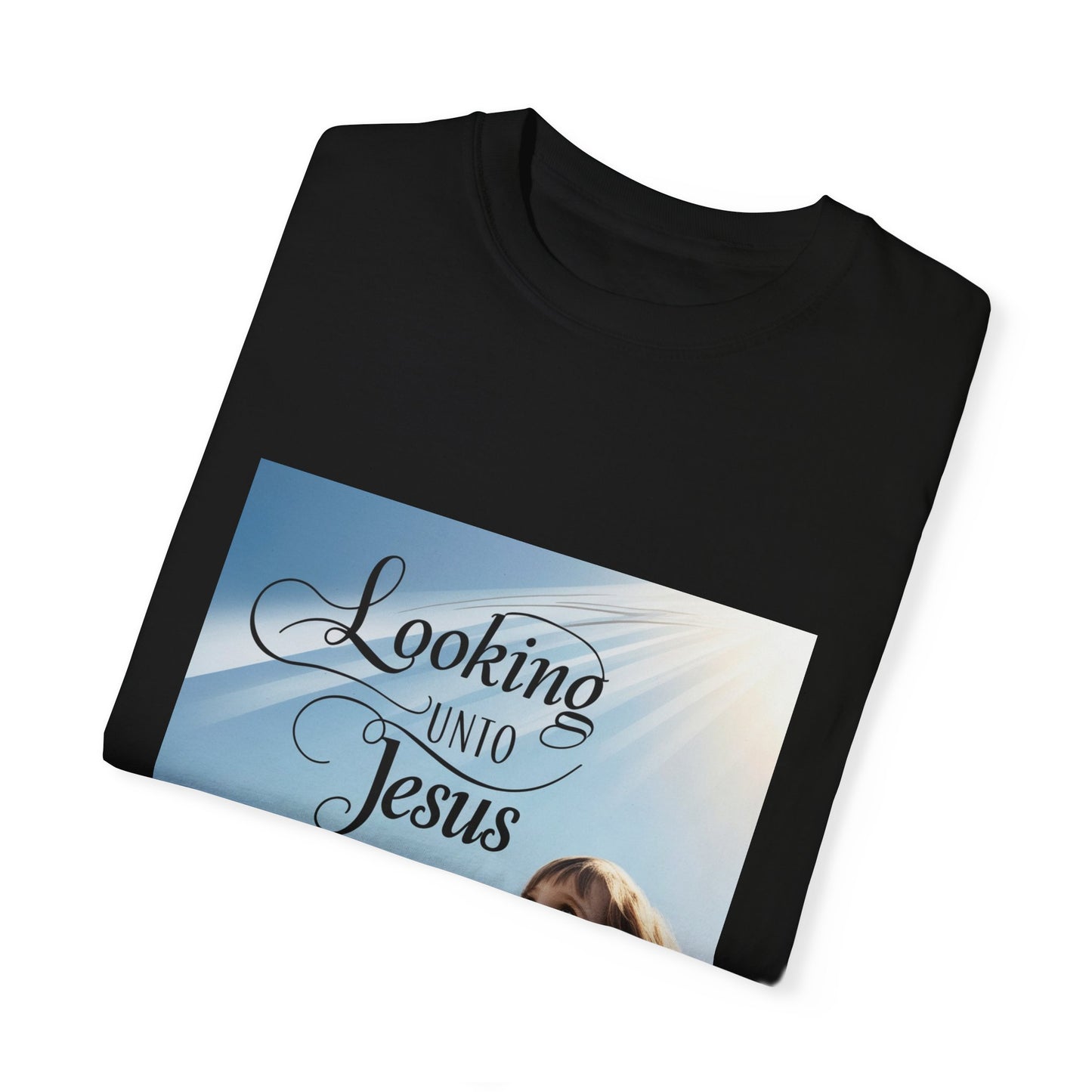 Looking Unto Jesus Unisex T-shirt