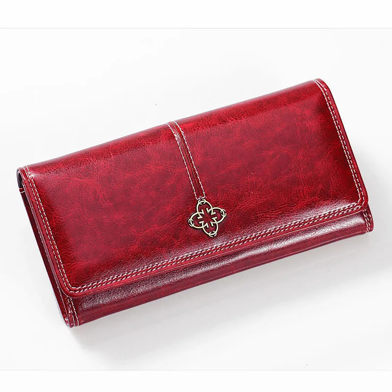 Women's Luxury Leather Cardholder Wallet