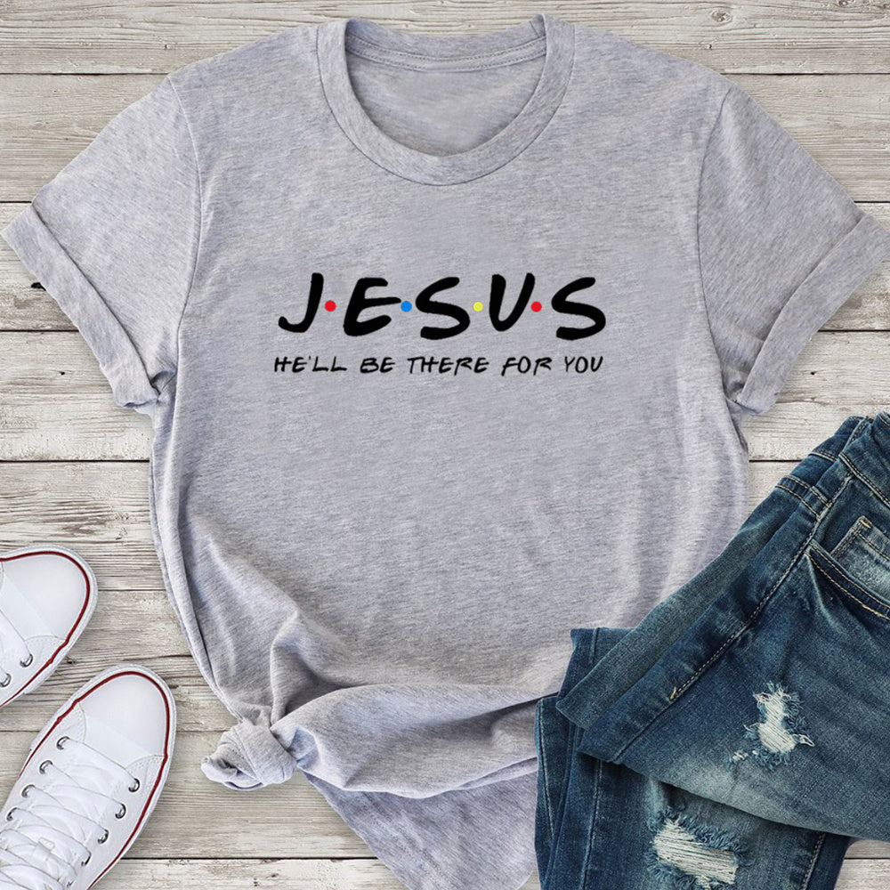 Jesus Print Women T-shirt