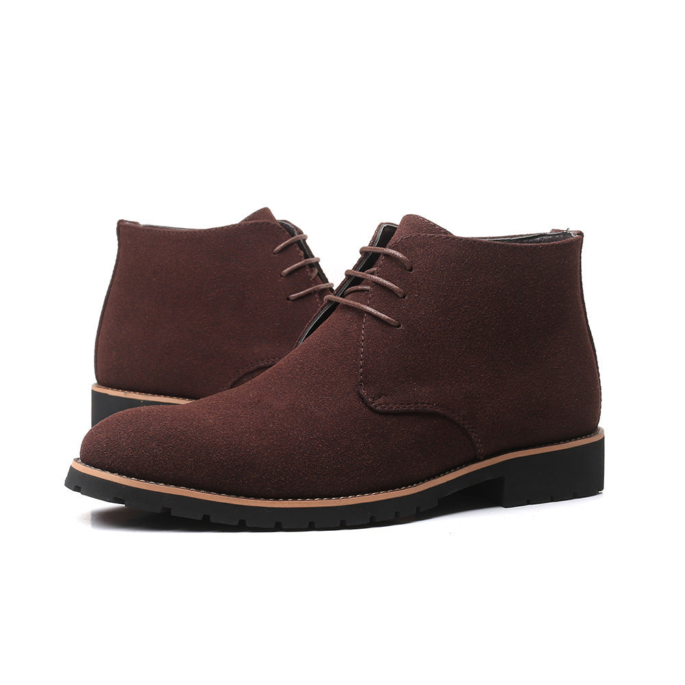 Casual Men's Leather Suede Boots