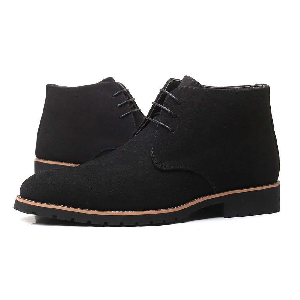 Casual Men's Leather Suede Boots