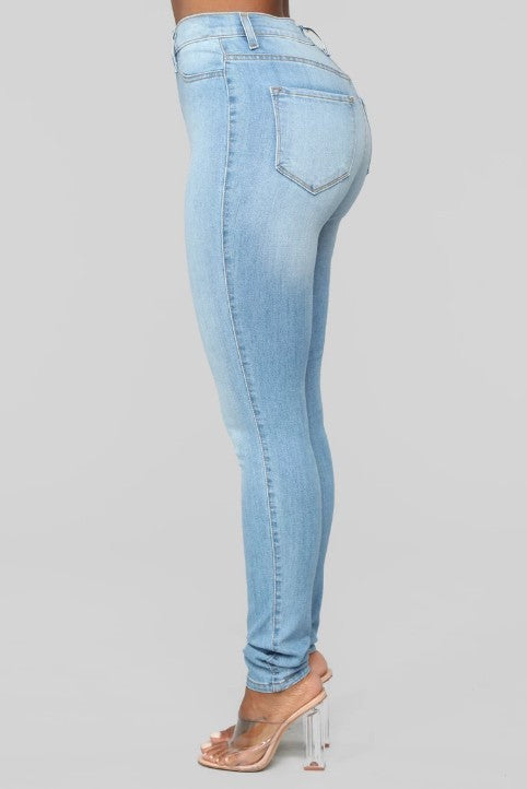 Hot Selling Stretch High-Waist Jeans