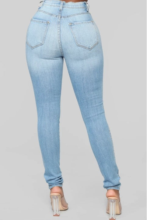 Hot Selling Stretch High-Waist Jeans