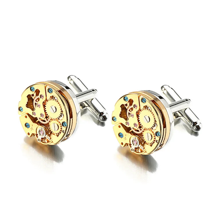 Hot Watch Movement Cufflinks