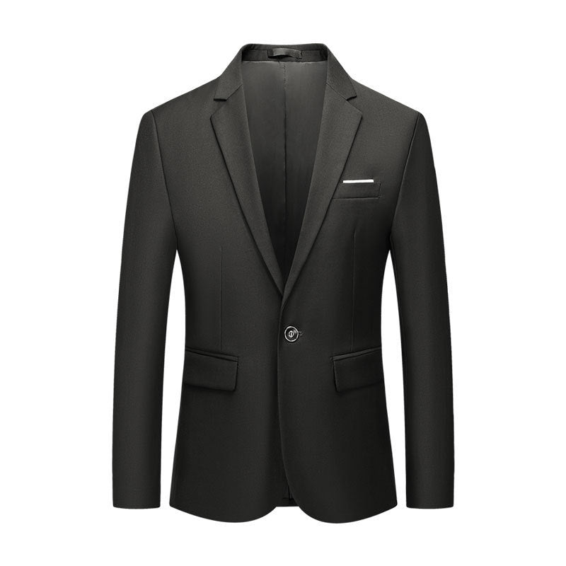 Men's One-Button Slim-Fit blazer