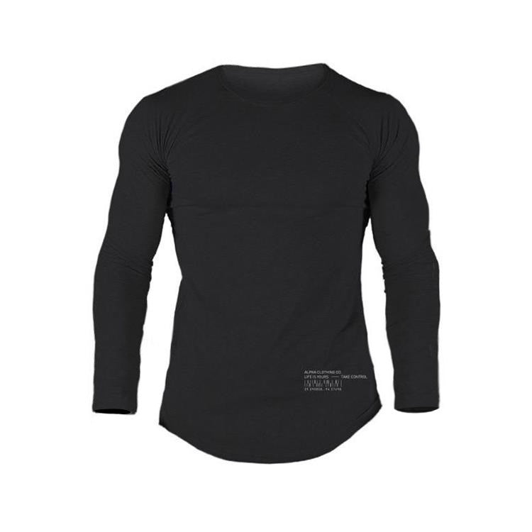 New Summer Fitness Breathable Long Sleeve T-shirt