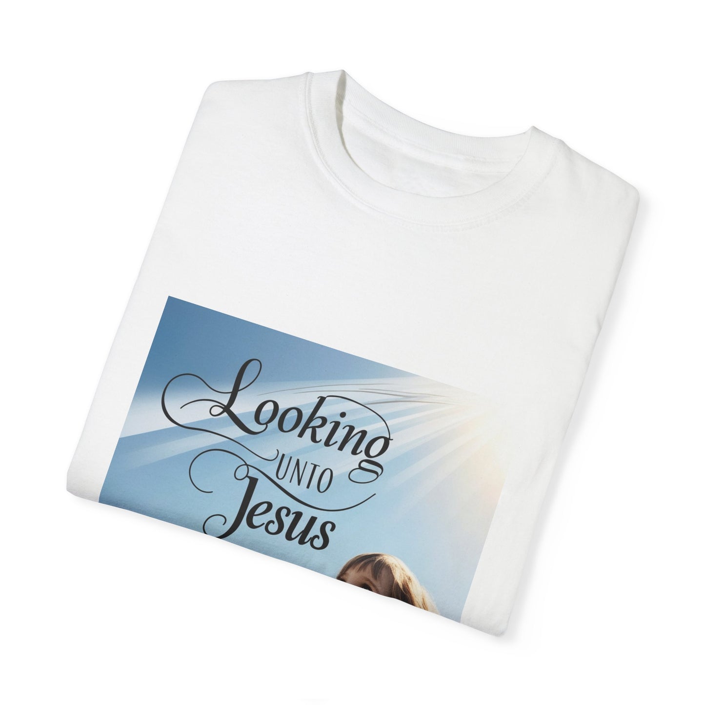 Looking Unto Jesus Unisex T-shirt