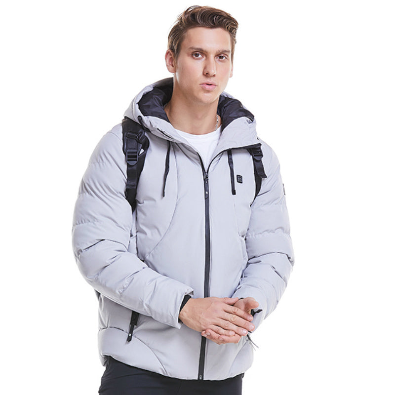 Men's Trendy USB Smart Electric Heated Winter Jacket