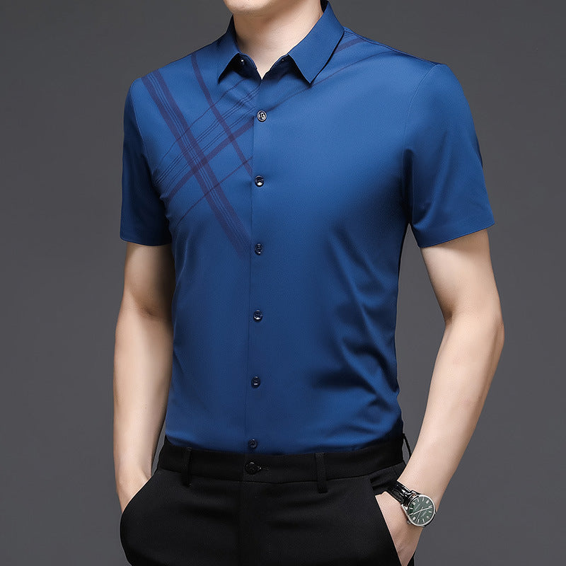 Silk Short Sleeve Shirt