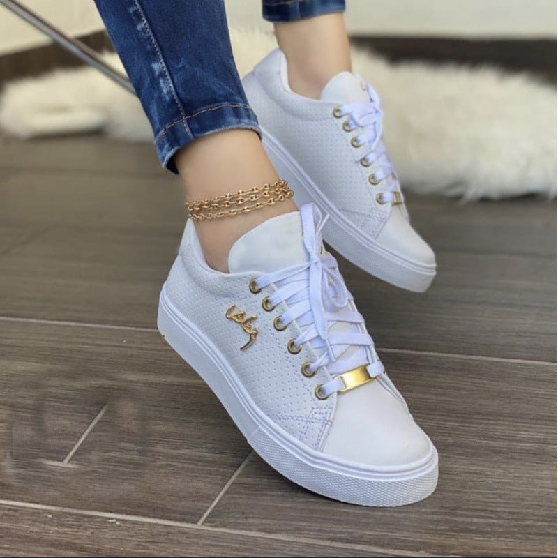 Women Breathable Flat Sneakers