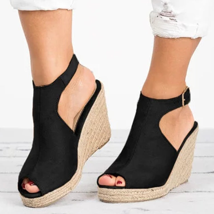 Trendy Women Peep Toe Platform Sandals