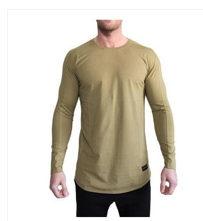 New Summer Fitness Breathable Long Sleeve T-shirt