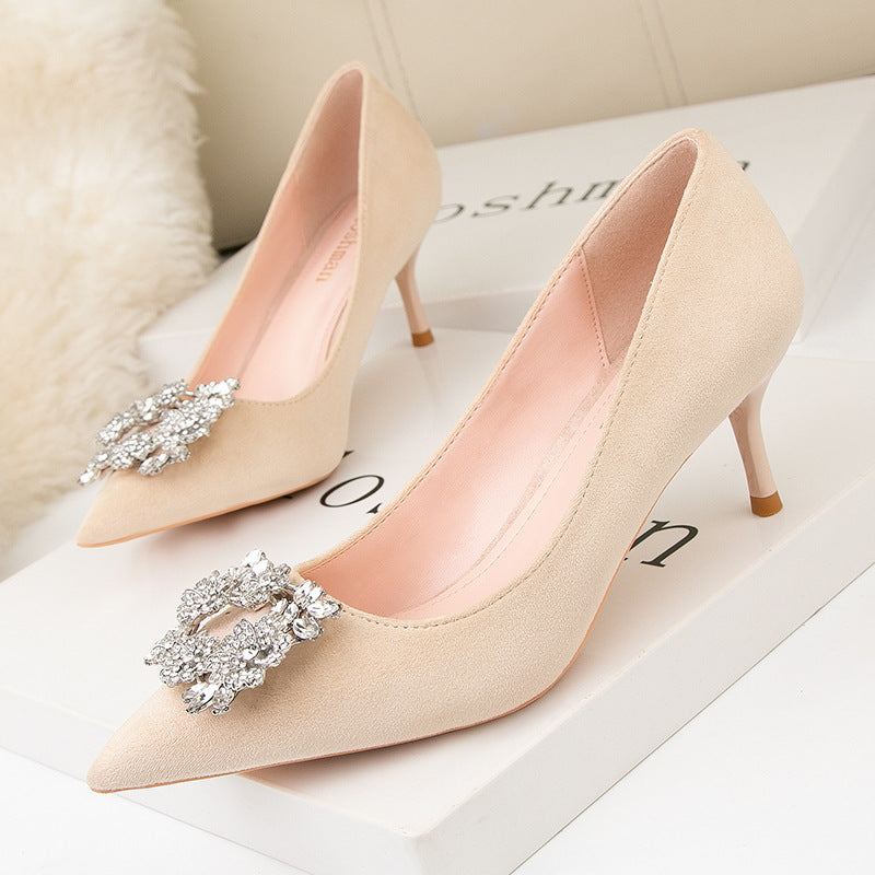 Women Pointed Toe High Heel Shoes