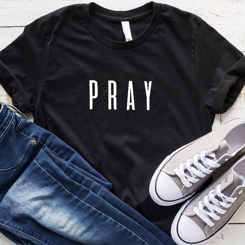 Pray Christian Women T-Shirt