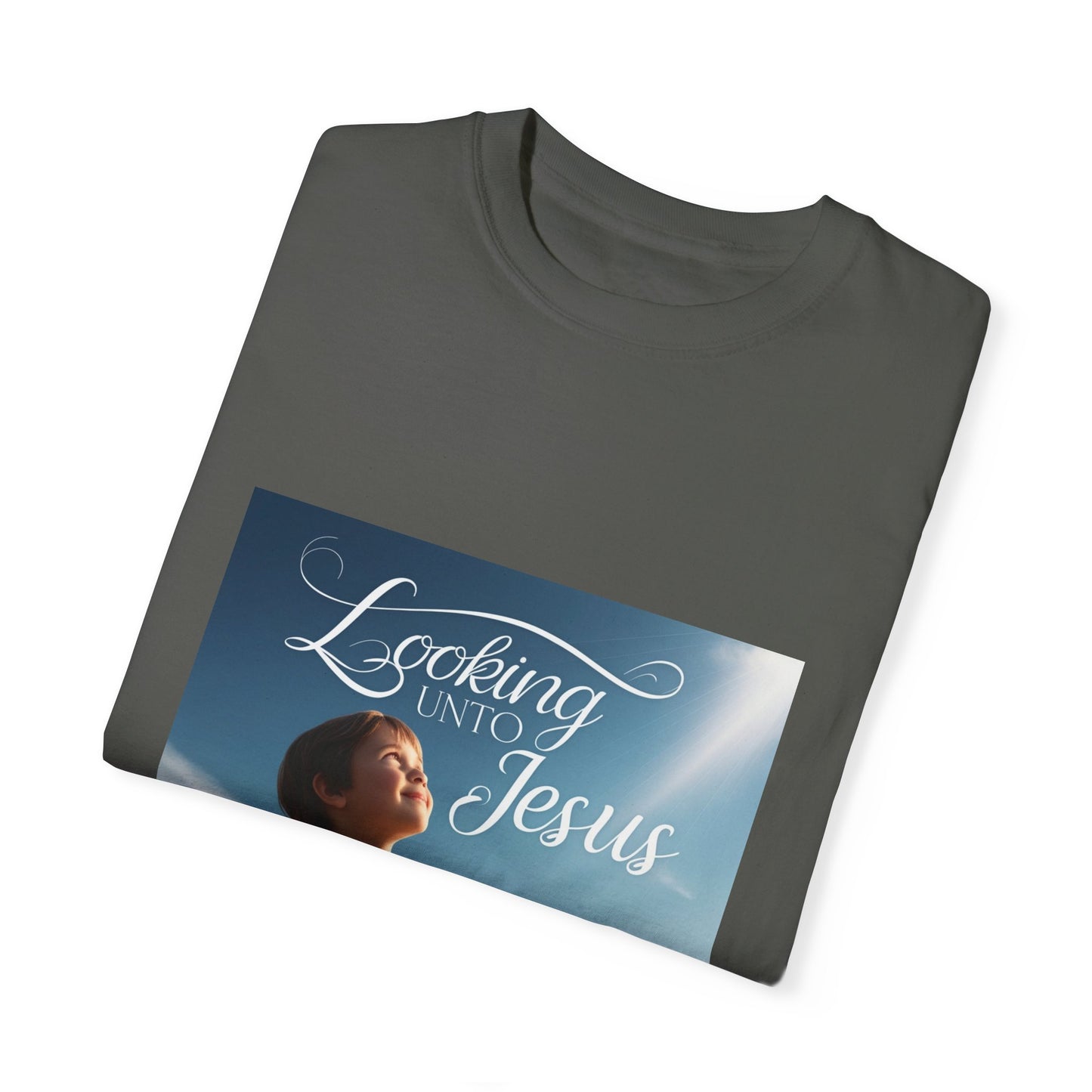 Looking Unto Jesus Unisex T-shirt