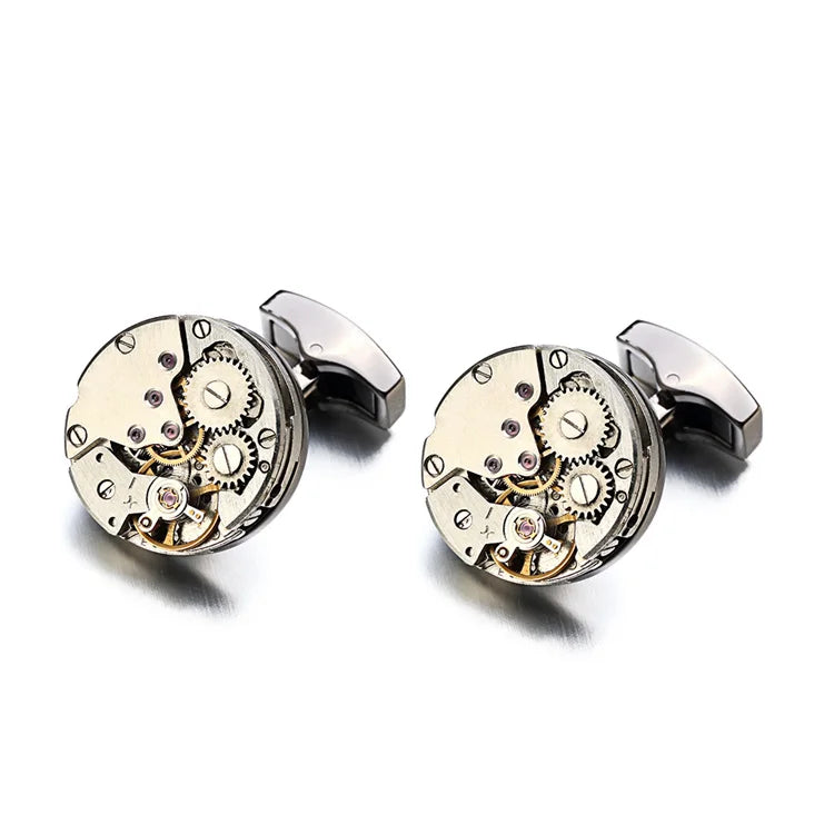 Hot Watch Movement Cufflinks