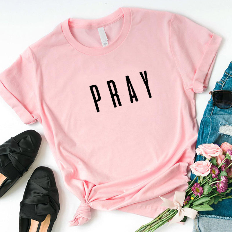 Pray Christian Women T-Shirt