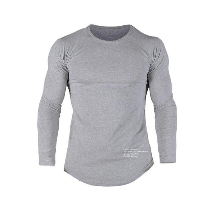 New Summer Fitness Breathable Long Sleeve T-shirt