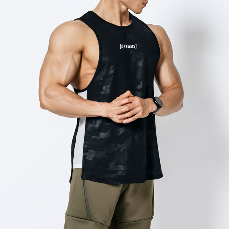 Men's Fast Dry Breathable Training Basketball Tank Top