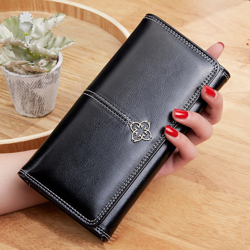 Women's Luxury Leather Cardholder Wallet