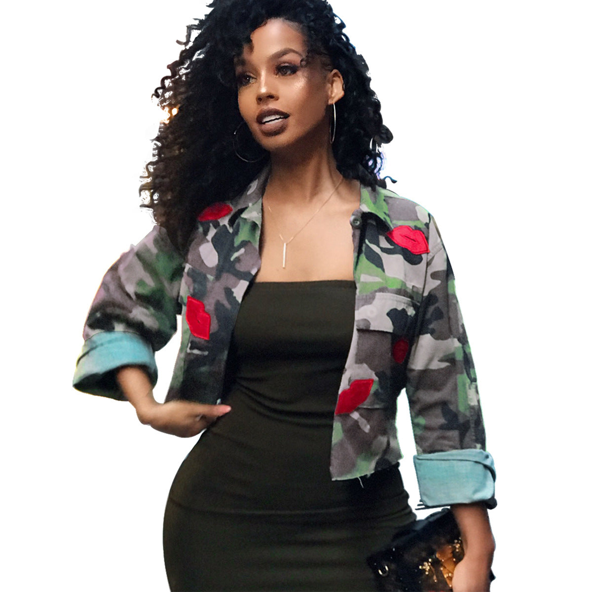 Plus Size Women's Short Jacket