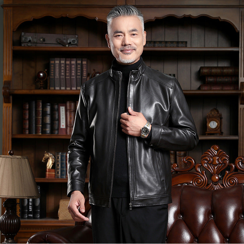 Men's Trendy Leather Jacket