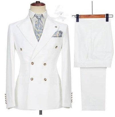 Men's Double Breasted Two-piece Suit