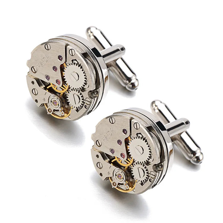 Hot Watch Movement Cufflinks