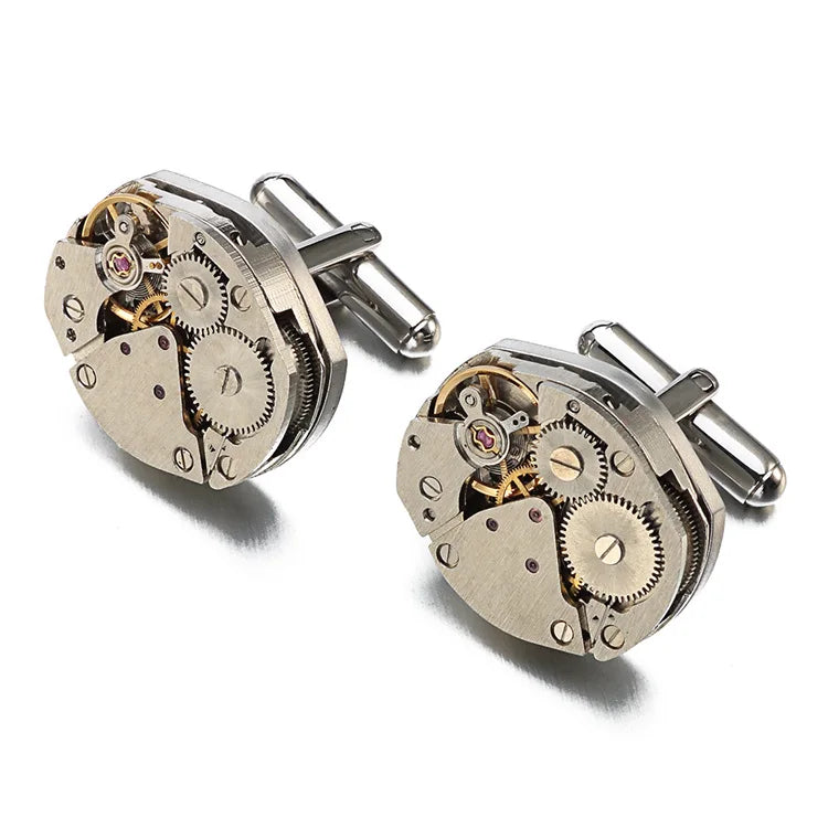 Hot Watch Movement Cufflinks