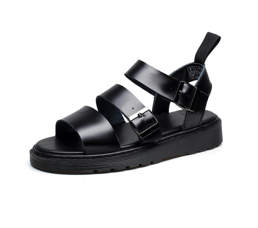 Martin Buckle Platform Beach Sandals