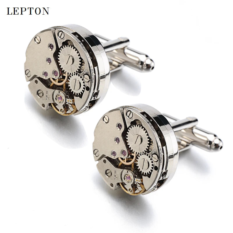 Hot Watch Movement Cufflinks