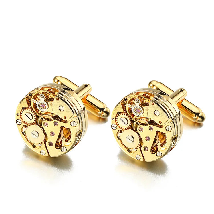 Hot Watch Movement Cufflinks