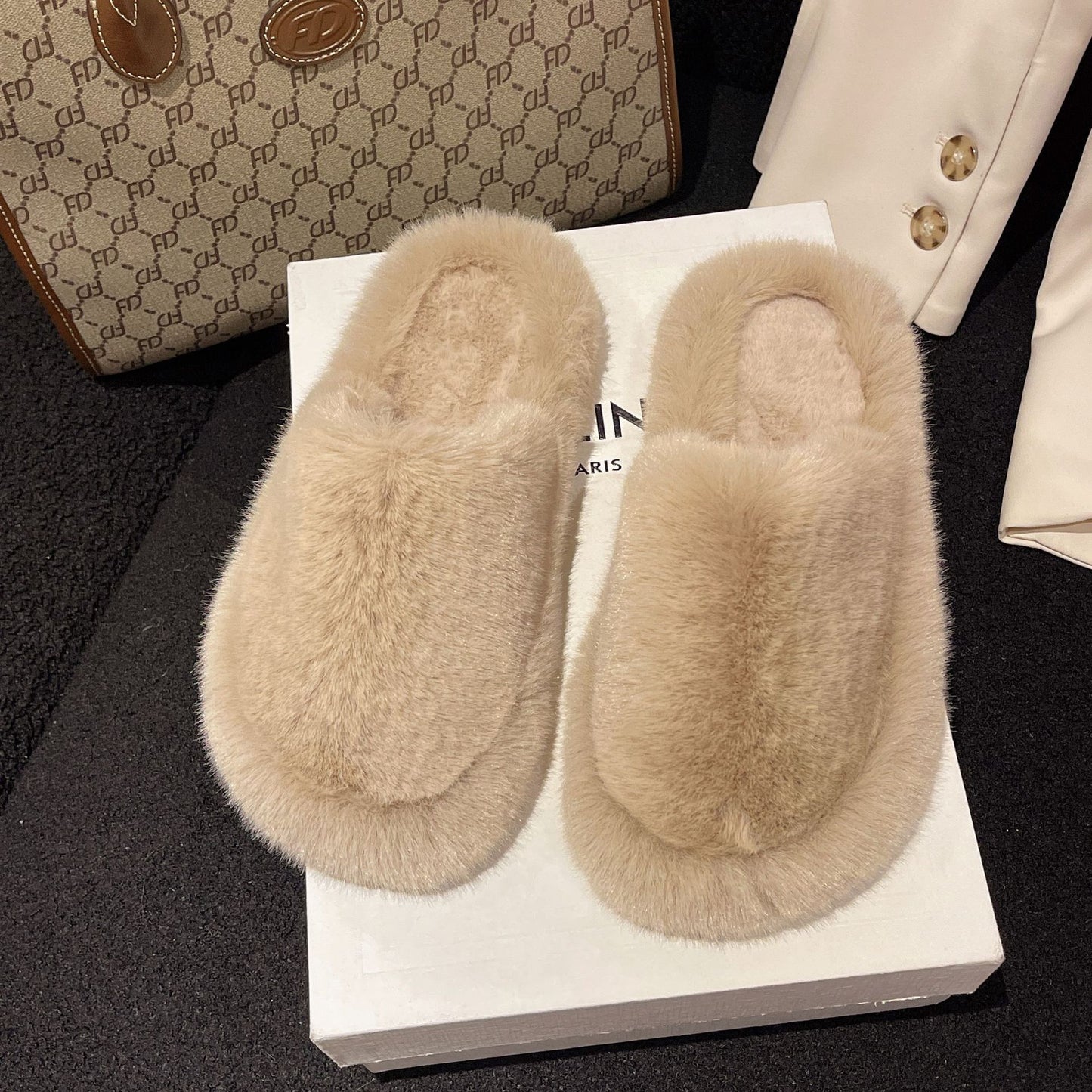 Women Warm Winter Indoor Slippers