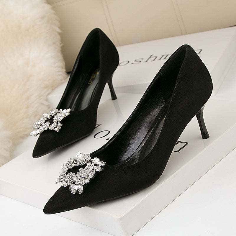 Women Pointed Toe High Heel Shoes