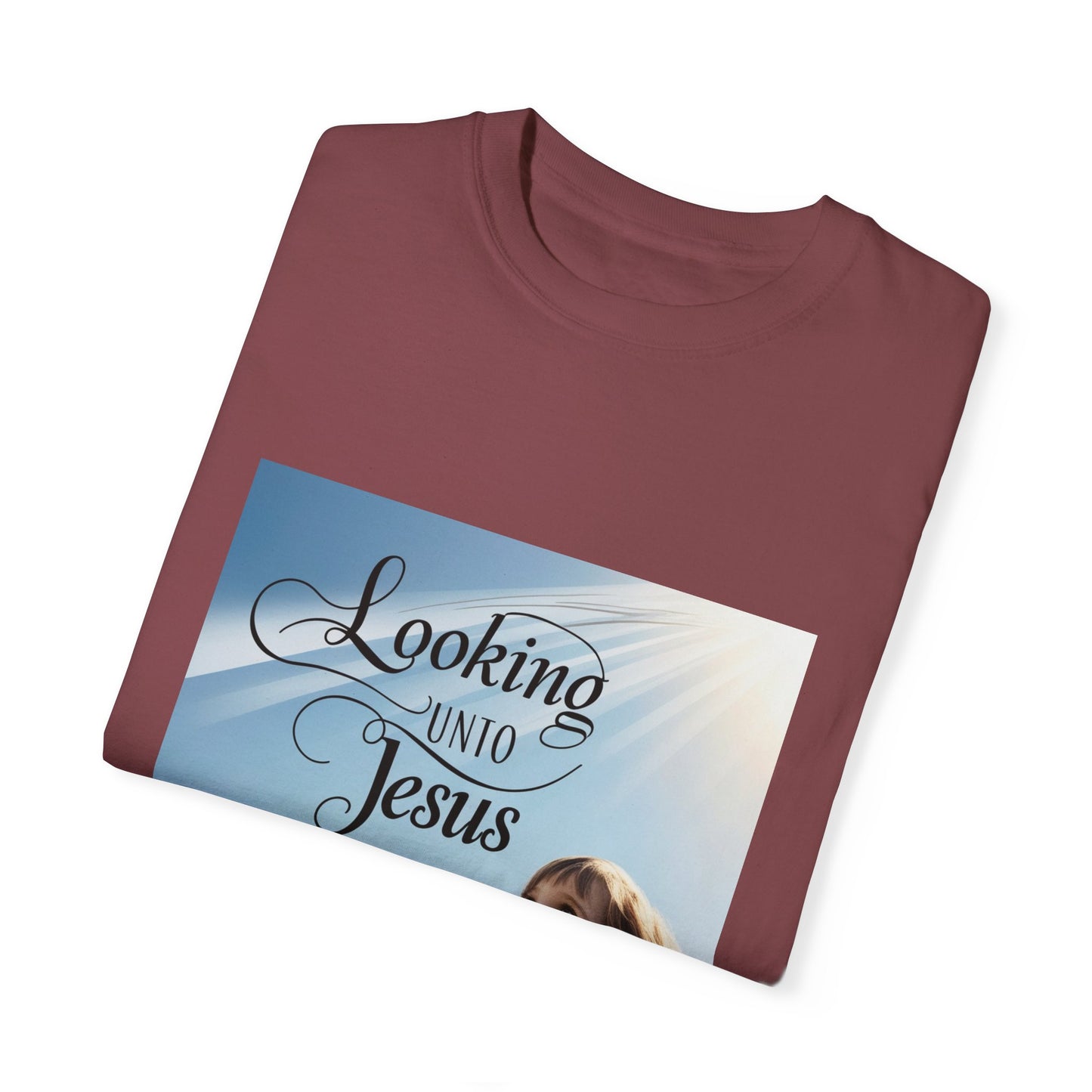 Looking Unto Jesus Unisex T-shirt